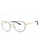9346 - Black/Light Gold /Clear demo lens