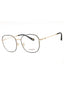 9346 - Black Light Gold/Clear demo lens