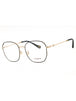 9346 - Black Light Gold/Clear demo lens