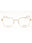 9464 - Shiny Light Gold/Clear demo lens