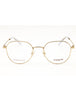 9464 - Shiny Light Gold/Clear demo lens