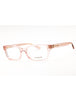 5668 - Transparent Dusty Rose/Clear demo lens