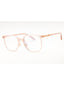 5809SB - Milky Pink/Clear demo lens