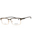 201 - SATIN BROWN/Clear demo lens