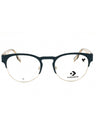 440 - MATTE BLUE-TEAL/SILVER/clear demo lens
