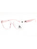 681 - CRYSTAL PINK FOAM/Clear demo lens