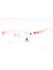 682 - CRYSTAL BARELY ROSE/Clear demo lens
