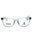 424 - CRYSTAL THUNDER DAZE/clear demo lens