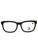 009 - BLACK/CRYSTAL LAMINATE/clear demo lens