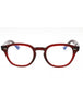 004 - BURGUNDY / clear demo lens