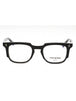 001 - BLACK / clear demo lens