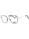 001 - BLACK/GOLD/Clear demo lens