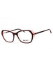 650 - BURGANDY / CORAL/Clear demo lens