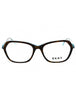 237 - TORTOISE / BLUE/Clear demo lens