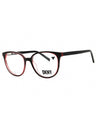 001 - BLACK/CORAL LAMINATE/Clear demo lens