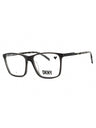 clear demo lens - BLACK CRYSTAL