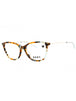 229 - AMBER/AQUA TORTOISE/Clear demo lens