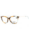 229 - AMBER/AQUA TORTOISE/Clear demo lens
