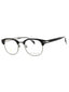 0BSC 00 - Black Silver/Clear demo lens