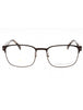 005N 00 - BROWN MT RUTHENIUM/Clear demo lens