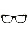 02M2 00 - BLK GOLD /clear demo lens