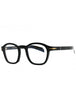 02M2 00 - BLK GOLD B/clear demo lens