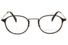 005N 00 - BROWN MT RUTHENIUM/clear demo lens