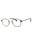 0I46 00 - Matte Black Gold/clear demo lens