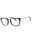 0284 00 - BLK RUTH B/Clear demo lens