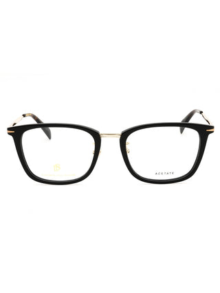 David Beckham DB 7060/F Eyeglasses GREY HORN/Clear demo lens