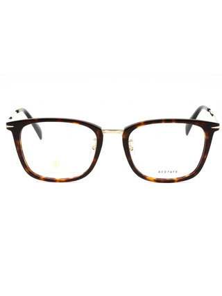 David Beckham DB 7060/F Eyeglasses GREY HORN/Clear demo lens