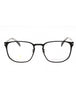 0BSC 00 - BLACK SILVER/Clear demo lens