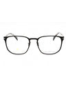 0BSC 00 - BLACK SILVER/Clear demo lens