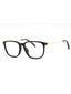 02M2 00 - BLACK GOLD/Clear demo lens