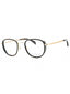 0RHL 00 - GOLD BLACK/Clear demo lens