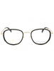 0RHL 00 - GOLD BLACK/Clear demo lens