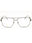 0R81 00 - MT RUTHENIUM/clear demo lens