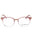 3303 - Pink Pastel Gradient Crystal / clear demo lens