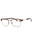 201 - BROWN/Clear demo lens