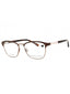 201 - BROWN/Clear demo lens