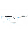 416 - BLUE CRYSTAL/Clear demo lens