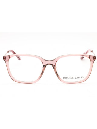 Draper James DJ5030 eyeglasses featuring a classic tortoiseshell acetate frame with a rounded cat-eye silhouette.
