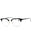 001 - BLACK/clear demo lens