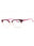 604 - MERLOT/clear demo lens