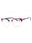 415 - NAVY FLORAL/clear demo lens