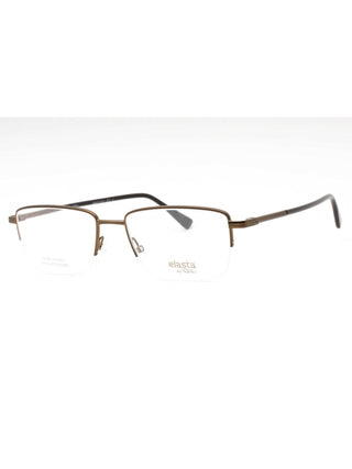 Elasta E 7249  Metal Oval Men's Eyeglasses