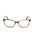 0EX4 00 - Brown Horn / Clear Lens