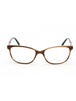 0EX4 00 - Brown Horn / Clear Lens