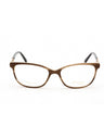 0EX4 00 - Brown Horn / Clear Lens