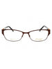 009Q 00 - BROWN/Clear demo lens